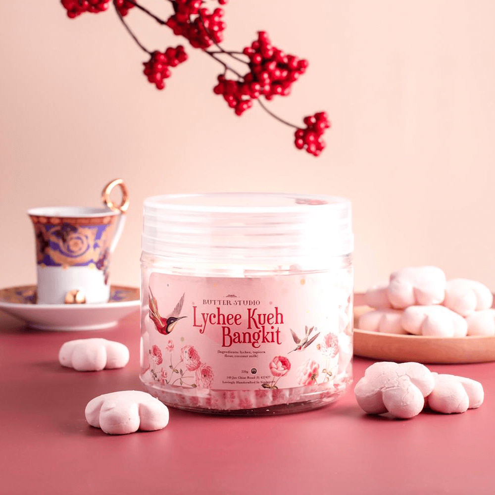 Lychee Kueh Bangkit